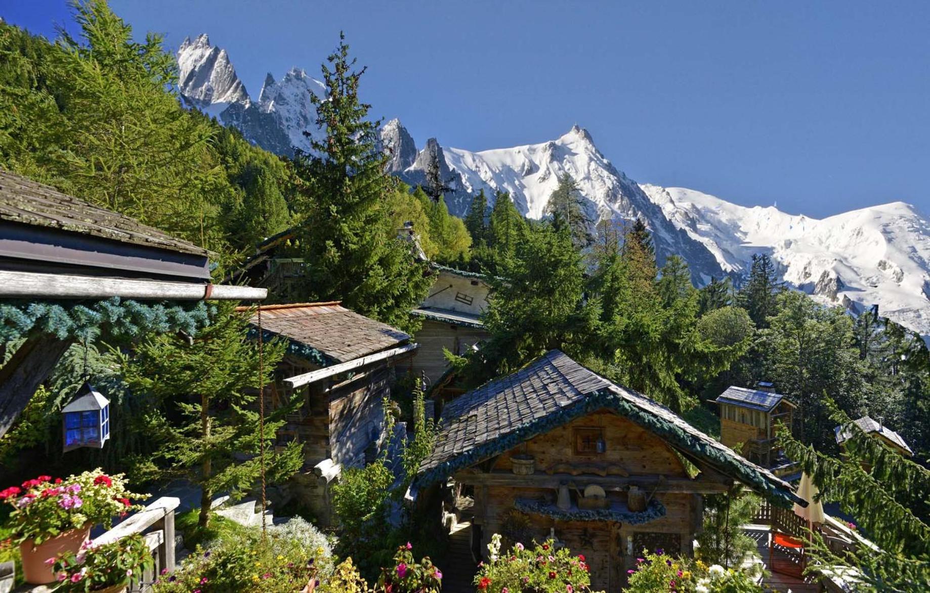 Hotel Les Chalets De Philippe Avec Jacuzzis Privatifs Chamonix Dış mekan fotoğraf