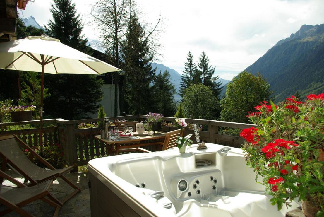 Hotel Les Chalets De Philippe Avec Jacuzzis Privatifs Chamonix Dış mekan fotoğraf