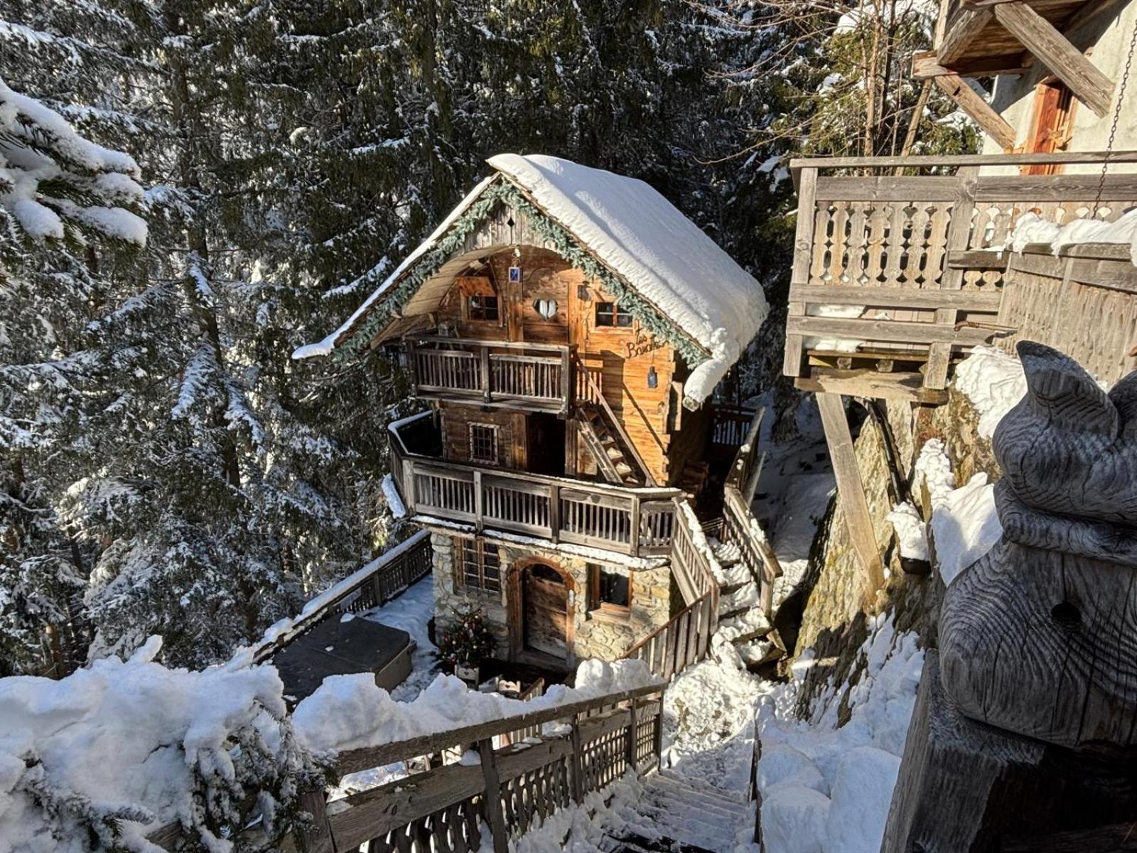 Hotel Les Chalets De Philippe Avec Jacuzzis Privatifs Chamonix Dış mekan fotoğraf